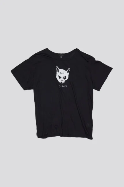 R13 Nine Lives Boy Shirt Black (3)