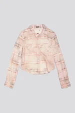 R13 Shrunken Shirt Pink Overdyed Plaid (1)