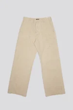 R13 Wide Leg Utility Pants Beige (1)